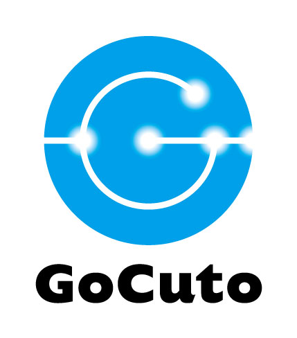 「GoCuto(ゴーキュート)」ロゴ