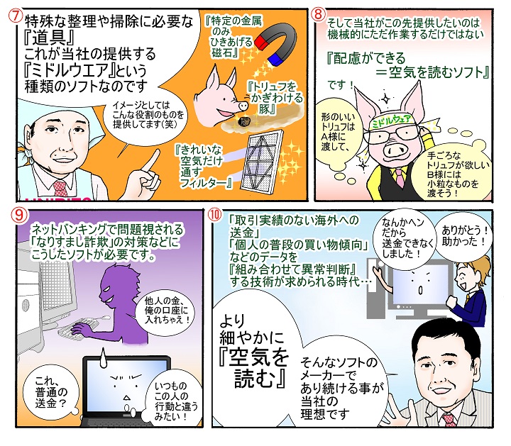 より細やかに 「空気を読む」 ソフトウェアメーカーに拘る!の巻