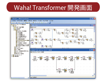 Waha! Transformer 開発画面