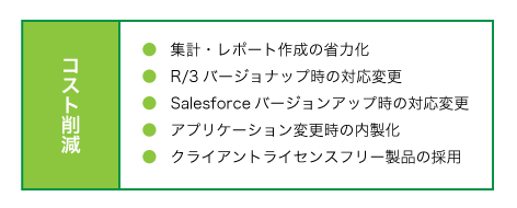 アジアパシフィックでシステム基盤を統合せず、データ連携の運用で乗り切った点が、最大のコストダウンにつながりました。 アジアパシフィックでシステム基盤を統合せず、データ連携の運用で乗り切った点が、最大のコストダウンにつながりました。