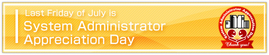 System Administrator Appreciation Day